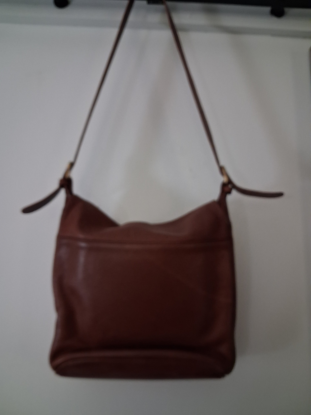Coach Brown Leather Crossbody Shoulder Bag - Picture 2 of 4